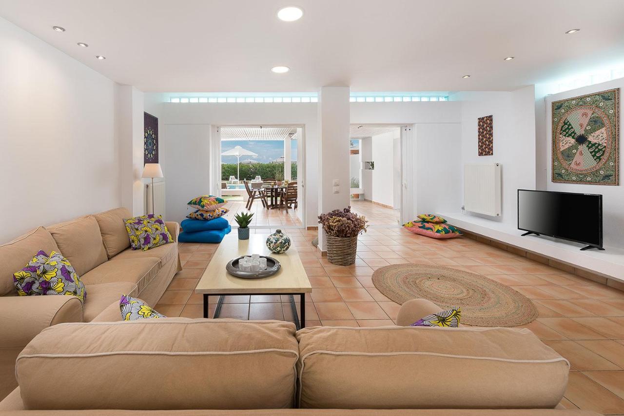 Villa Piedra Del Mar Beachfront By Villa2Be Barbati Extérieur photo
